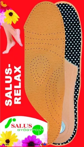 Salus relax bőr gyógytalpbetét haránt és lúdtalp emeléssel (3003) 35 - 46 méretek