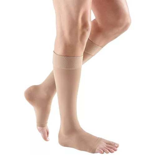 Medi ad comfort 7-es nyitott orrú cashmere, karamell térdharisnya II. kompresszió z640107 z640c07