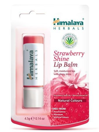 Himalaya epres intenzív hidratáló ajakbalzsam 4,5 gr (strawberry shine lip balm)