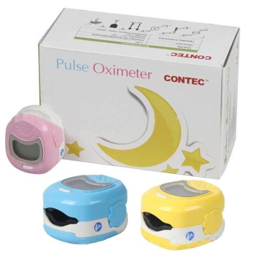 Pulzoximéter 50Q blue (csecsemő pulse oximeter contec oxigéntelítettség mérésre)