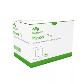   Mepore pro 9 x 20 cm abszorbens, vízálló öntapadós szigetkötszer (30 darab/doboz)