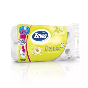   Zewa deluxe 3 rétegű toalettpapír kamilla 8 tekercs/csomag