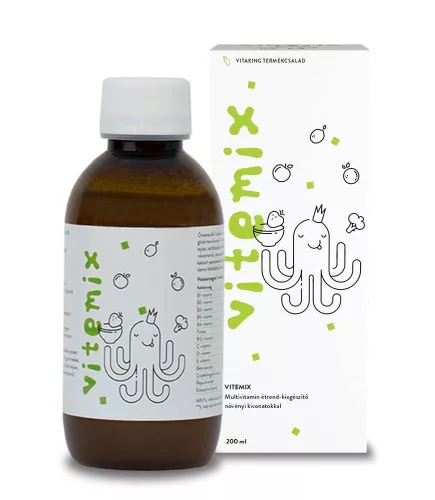 VITAKING VITEMIX JUNIOR MULTIVITAMIN SZIRUP GYEREKEKNEK 200 ML