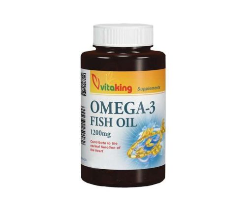 Vitaking omega-3 halolaj 90 darabos 1200mg gélkapszula