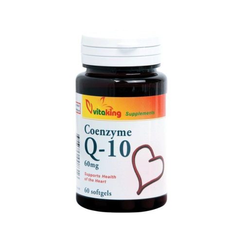 Vitaking q-10 koenzim 60 mg gélkapszula 60 db-os