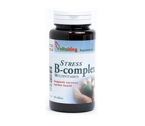 Vitaking stressz B-complex +C500+B1 vitamin 60 darabos tabletta