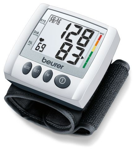 Beurer bc30 csuklós vérnyomásmérő 13,5-19,5 cm csuklóra