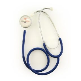   Phonendoscóp nővér 2 fejes wolf moretti bokang (kék fekete piros)