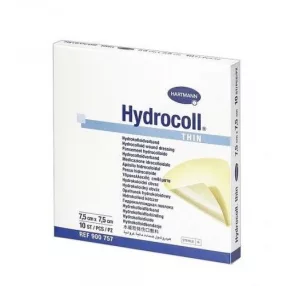   Hydrocoll thin 7,5 cm x 7,5 cm 10/doboz steril hydrocolloid kötszer vékony lappal (hartmann)