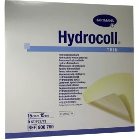   Hydrocoll thin 15 cm x 15 cm steril hydrocolloid kötszer vékony lappal (hartmann)