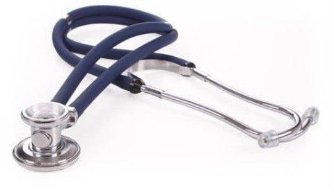 Phonendoscóp 2 fejes moretti rappaport wolf (kék,fekete)