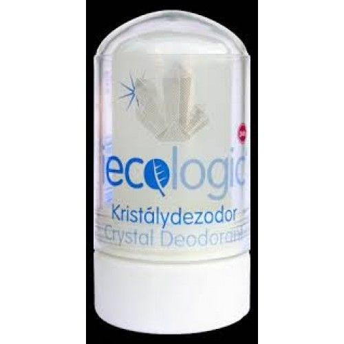 Iecologic kristálydezodor 60 gr 24 órás védelem (természetes sókristály)