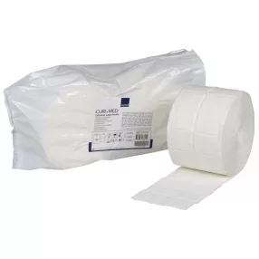   Curi-med perforált papírvatta törlő 5 x 4 cm 2tekercs/csomag 500 db/tekercs