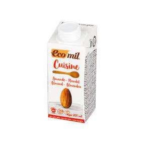 ECOMIL BIO MANDULA FŐZŐKRÉM 200 ML GLUTÉNMENTES