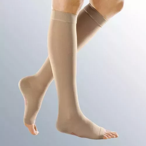 Medi ad comfort 2-es nyitott orrú cashmere, karamell térdharisnya II. kompresszió z640102 z640c02