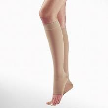 Medi ad elegance 6-os nyitott cashmere, karamell térdharisnya II. kompresszió 0240106 0240c06