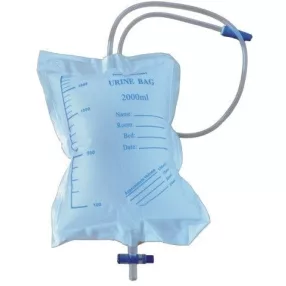 Vizeletgyűjtő zacskó urine bag 2 L 10 db/csomag T csapos