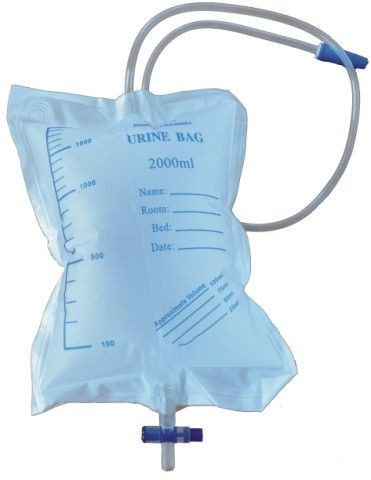 Vizeletgyűjtő zacskó urine bag 2 L 10 db/csomag T csapos