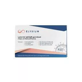 ELYSIUM LYME KÓR IgG/IgM GYORSTESZT 1 DB-OS