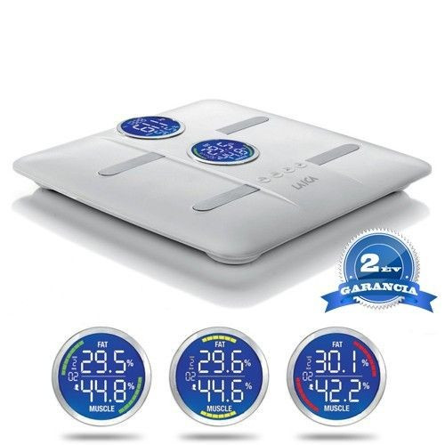 Laica digitális testtömeg-összetétel személymérleg 180 kg-ig