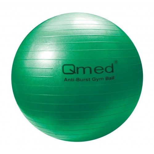 Qmed fizioball 65 cm zöld (gimnasztikai labda) 170-184 cm