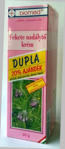BIOMED FEKETENADÁLYTŐ KRÉM DUPLA 2 X 60 GR