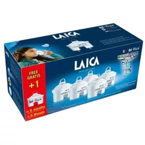   Laica bi-flux vízszűrőbetét 5+1 db-os ca+mg (mineral balance)
