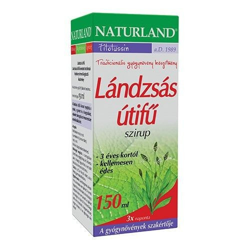 Naturland lándzsás útifű 150 ml