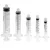 2 ml egyszerhasználatos fecskendő csavaros vég luer lock 3 részes (chirana injecta)