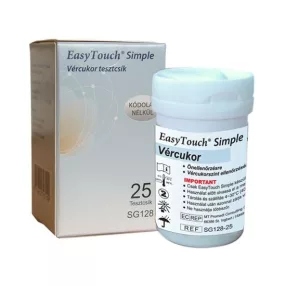  W. vércukor tesztcsík wellmed simple vércukormérő készülékhez 25 db