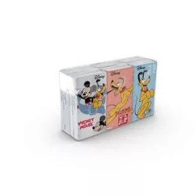   PLUTÓ ÉS BARÁTAI PAPÍR ZSEBKENDŐ 6 X 9 DB 21X21 CM 4 RÉTEGŰ