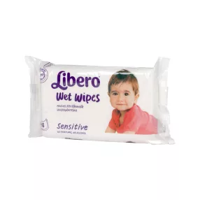 Libero sensitív nedves törlőkendő
