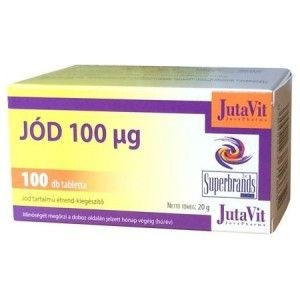 Jutavit jód tabletta 100 db