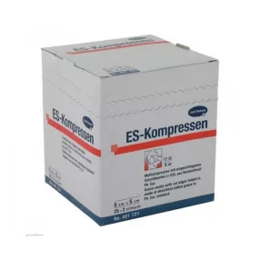   Mull lap es-kompressen steril 5 x 5cm 8 réteg 2 db/csomag 25csom/doboz (hartmann)