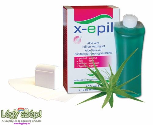 X-epil aloe verás patronos gyanta szett 100 ml