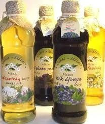 Méhes mézes bodzavirág szörp gyümölcscukorral 500 ml