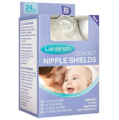 Lansinoh kontakt bimbóvédő normál (24mm) 2 darabos
