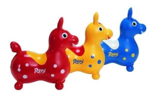 Cavallo rody lovacska sárga,kék,piros