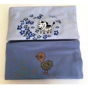   Baby bruin takaró 90 x 70 cm nyomott mintával különböző színek