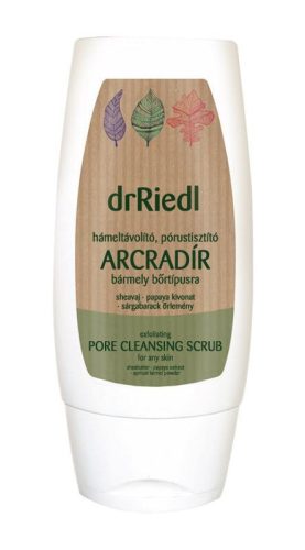 Dr.Riedl pórustisztító arcradír 100 ml