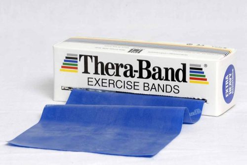 Thera-band 5,5 m kék extra erős erősítő gumiszalag