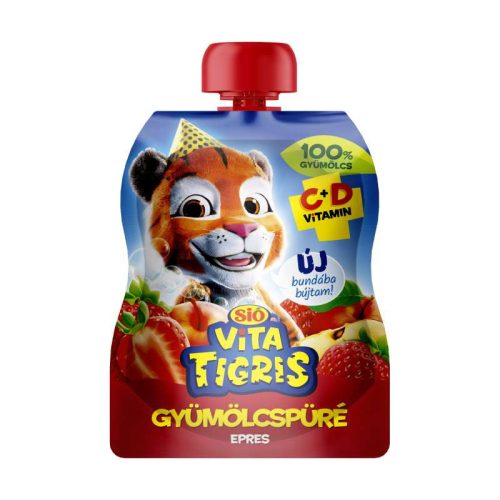 SIÓ VITATIGRIS 100% GYÜMÖLCSPÜRÉ EPER 90 GR