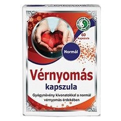 Dr. chen vérnyomás kapszula 60 db-os (gyógynövény kivonatokkal)