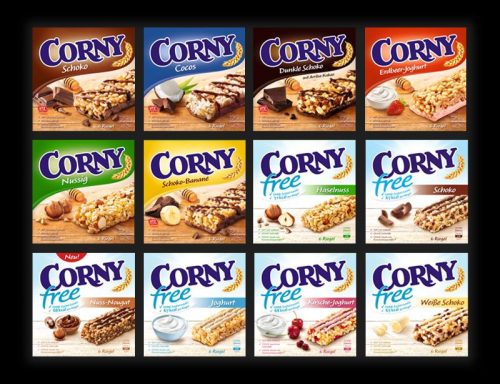 Corny milk big dark & white chokolate szelet 40 gr