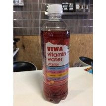 Viwa vitamin water vtality vitaminos vörösáfonya üdítőital 500 ml