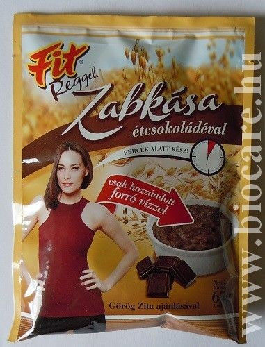 Fit reggeli zabkása étcsokival 65 gr