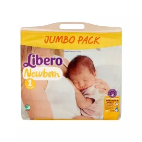 Libero newborn (1) jumbo pack gyermekpelenka 2 - 5 kg
