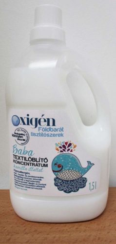 Oxigén földbarát baba textilöblítő 1,5 L kamilla illattal