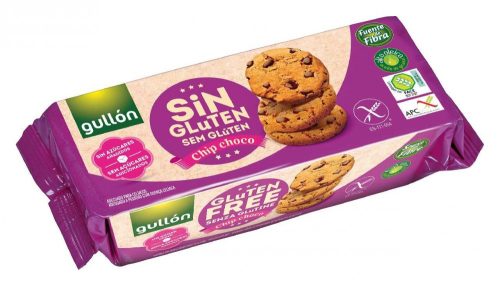 Gullon chip choko glutén és cukormentes keksz 130 gr