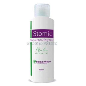 Stomic bőrtisztító folyadék 200 ml (aloe vera)
